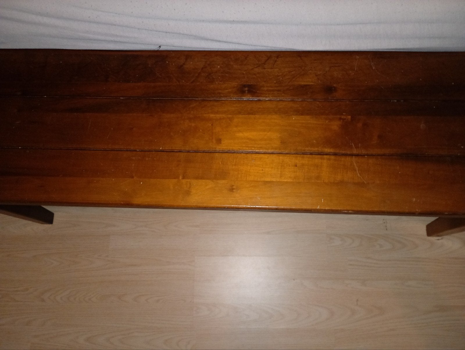 Teak Houten Bankje - Robuust en Stijlvol, Ophalen