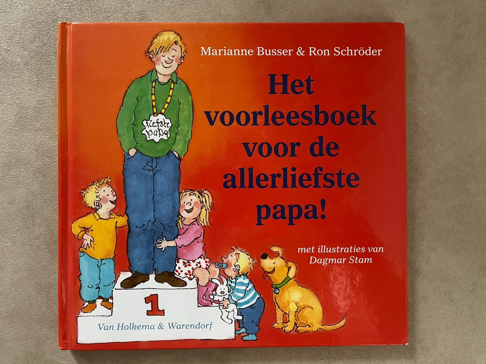 Voorleesboek voor papa’s - Marianne Busser & Ron Schroder, Ophalen of Verzenden, Zo goed als nieuw, Fictie algemeen