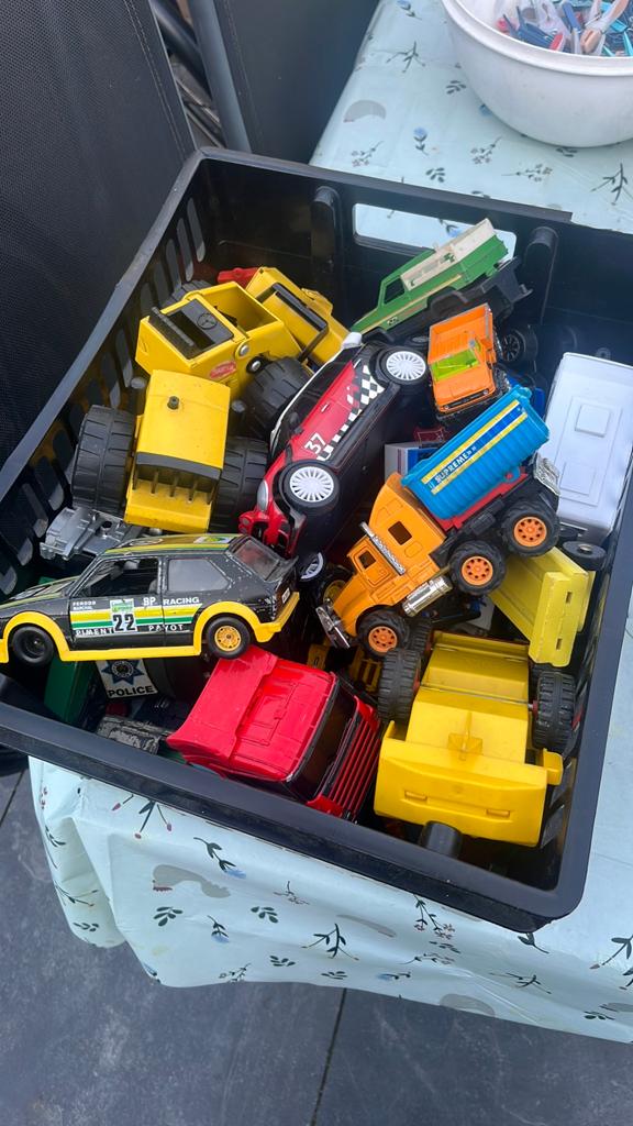 Doos vol vintage speelgoed, Ophalen of Verzenden, Zo goed als nieuw