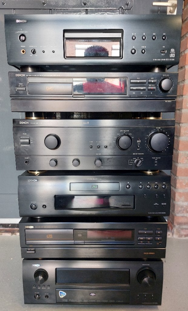 Denon componenten set receiver blue ray CD cassette, Ophalen, Gebruikt, Denon, Losse componenten