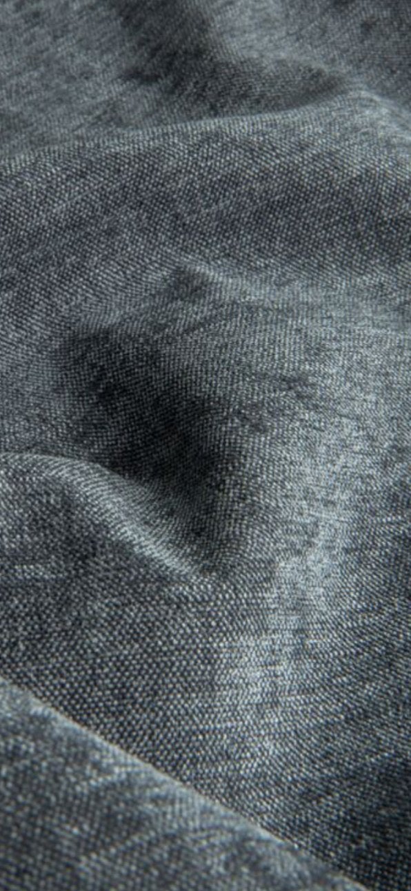 Meubelstof chenille velours grijs/blauw, Ophalen of Verzenden, Nieuw, Blauw, Polyester