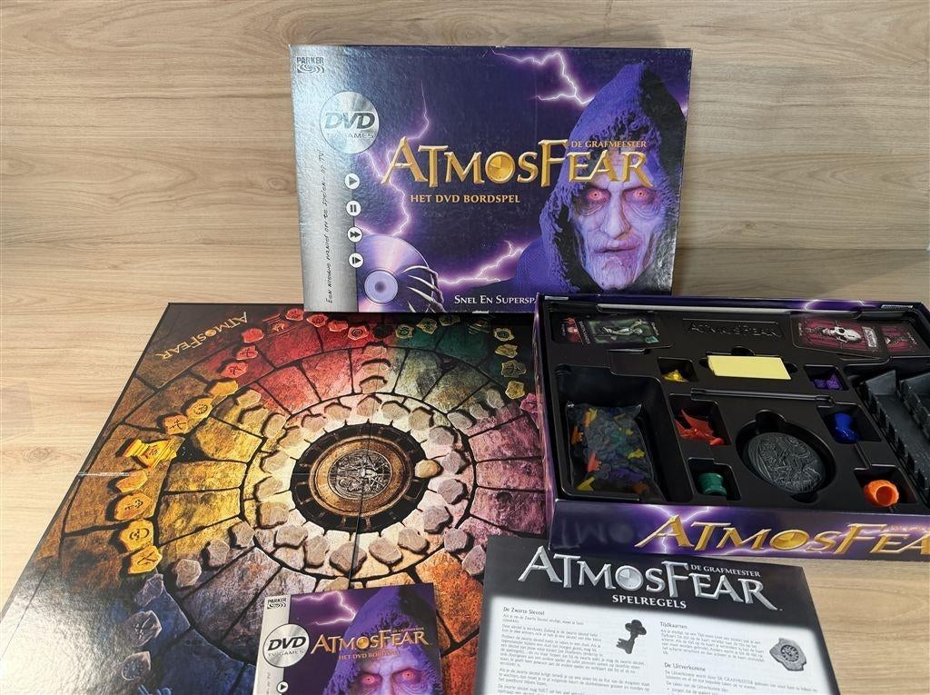 Atmosfear DVD - s6137, Hobby en Vrije tijd, Gezelschapsspellen | Bordspellen, Verzenden, Zo goed als nieuw