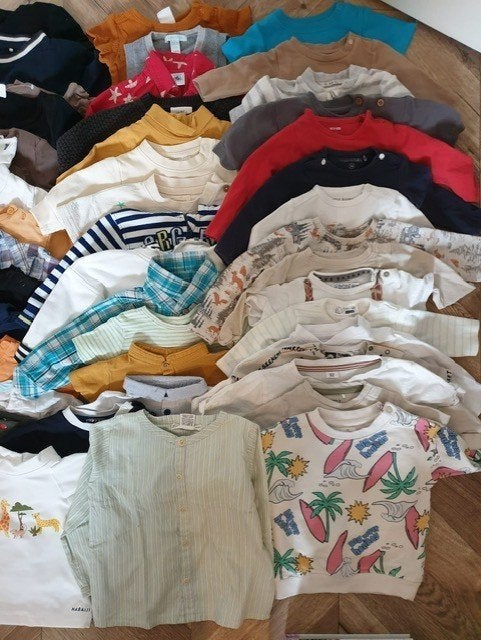 189 stuks baby/jongens kleding, Ophalen, Gebruikt, Jongetje