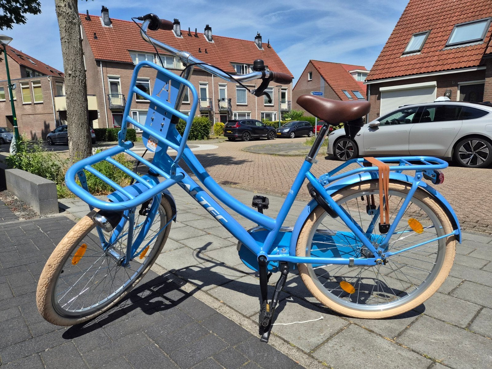 Altec Transportfiets 24 inch - Lichtblauw, Fietsen en Brommers, Terugtraprem, Versnellingen, Ophalen, Overige merken