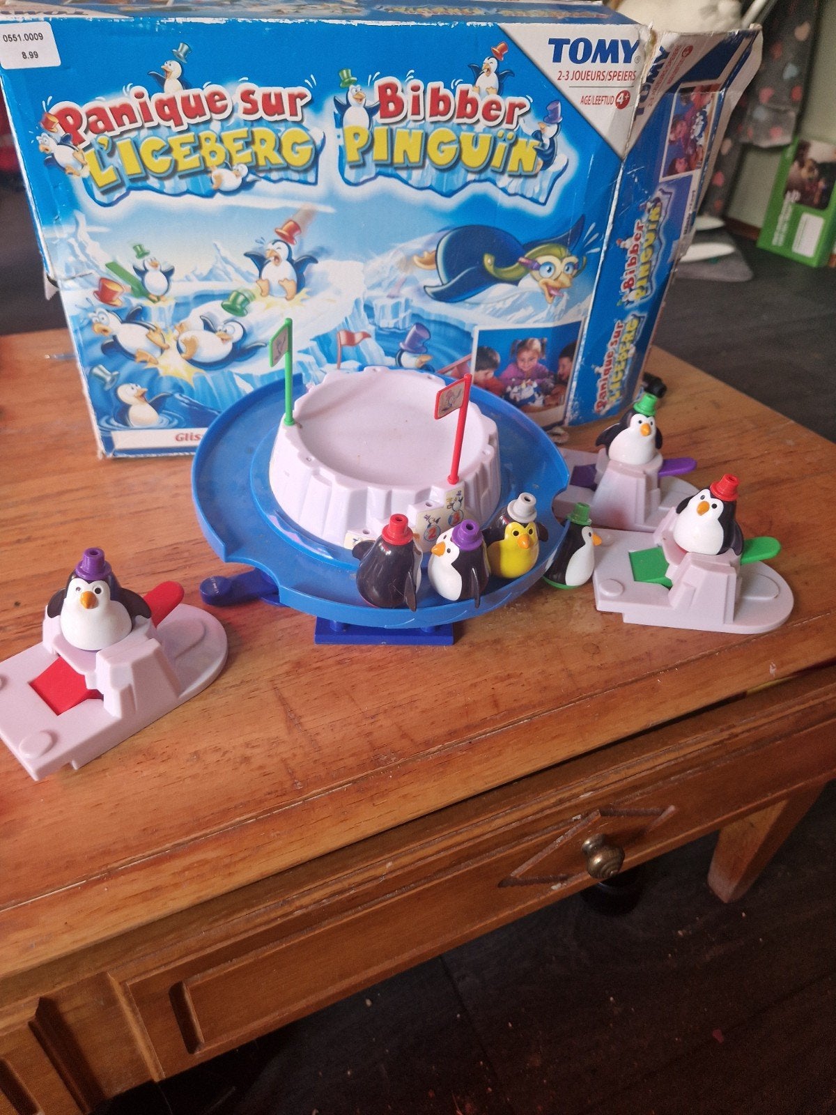 Bibber pinguïn, Ophalen