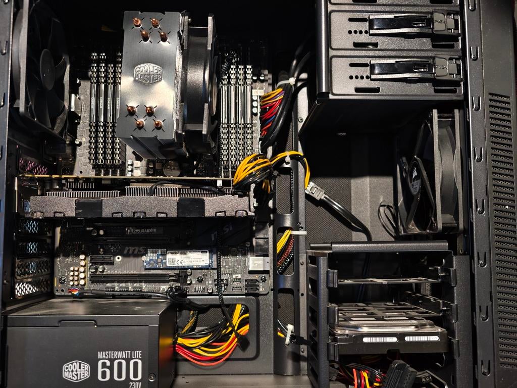 I7 7800x game/4K render pc, Computers en Software, Desktop Pc's, Ophalen of Verzenden, Zo goed als nieuw, Virtual Reality