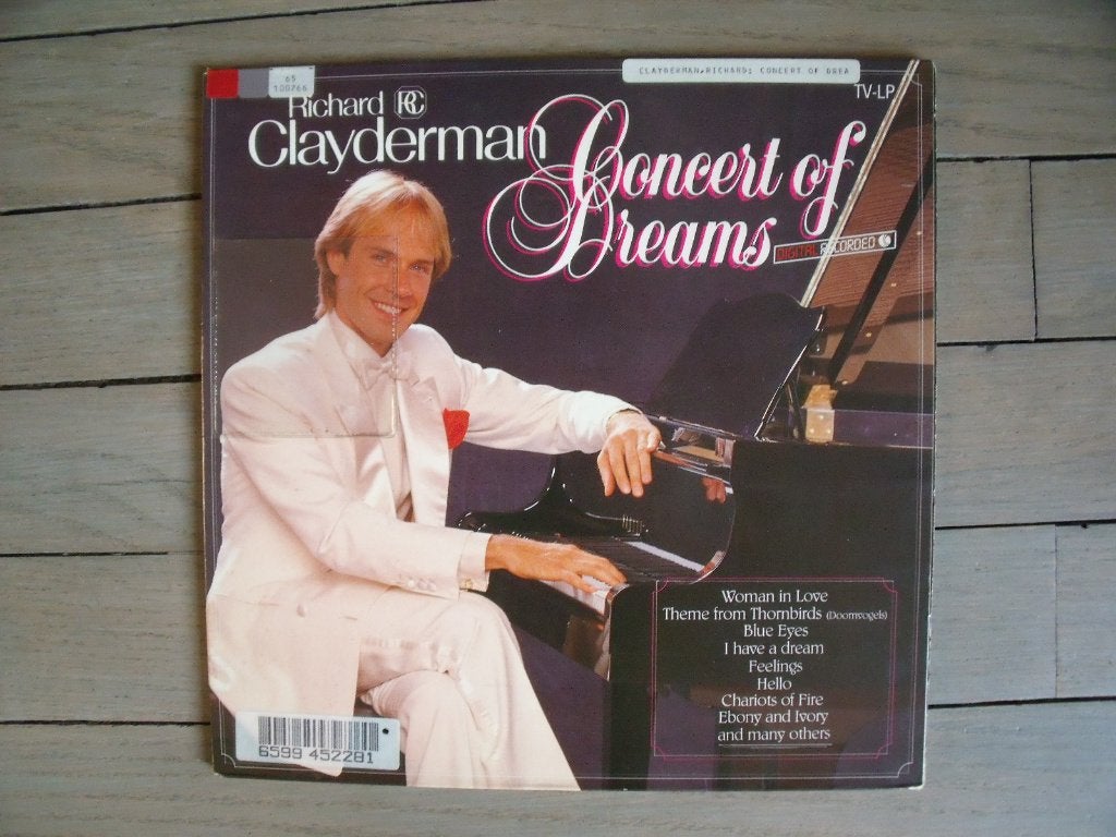 Richard Clayderman - Concert of dreams, Gatefold hoes, Ophalen of Verzenden, Gebruikt, 12 inch