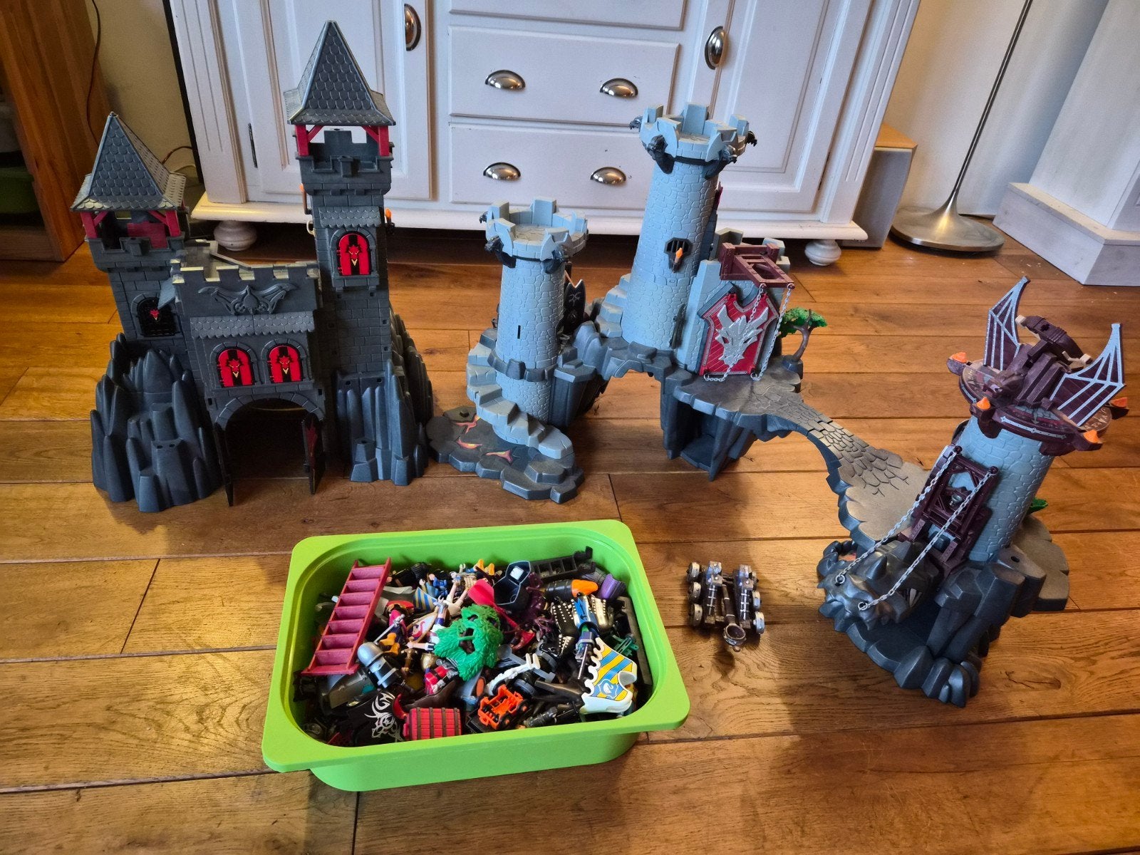 Playmobil Drakenburcht met extra onderdelen, Ophalen, Gebruikt, Complete set, Fantasy