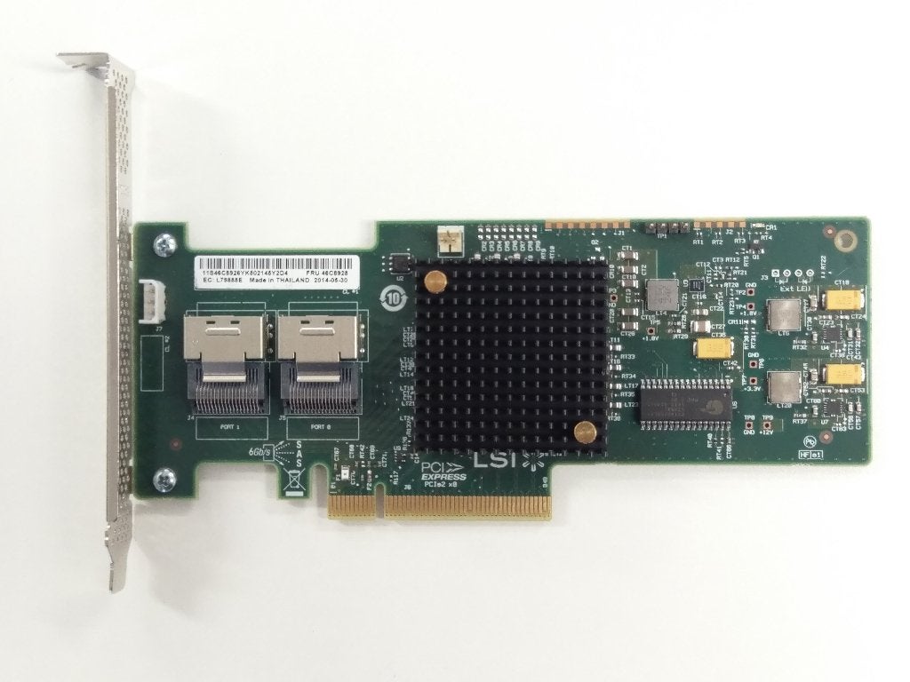 IBM M1115 SAS Controller | LSI 9223-8i | 9211-8i IT-mode ZFS, Ophalen of Verzenden, Refurbished