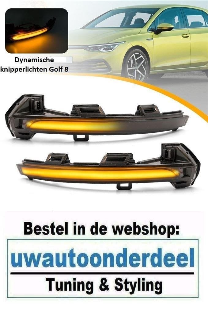 Dynamische Knipperlichten Geschikt Voor Vw Golf 8 ID3 Arteon, Verzenden, Automotive Parts, A.parts@hotmail.nl, Trasmolenlaan 12 3447 GZ Woerden
