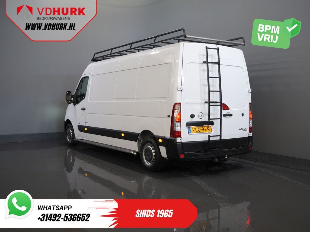 Opel Movano 2.3 Turbo 136PK L3H2 Camera/ Climate/ Cruise/ PD, Voorwielaandrijving, Gebruikt, Euro 6, 4 cilinders