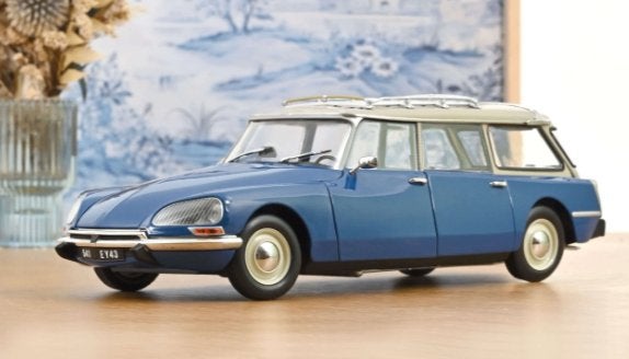 1:18 Citroën Break 21 – 1970 – Danube Blauw NIEUW!, Auto, ., Nieuw, Norev
