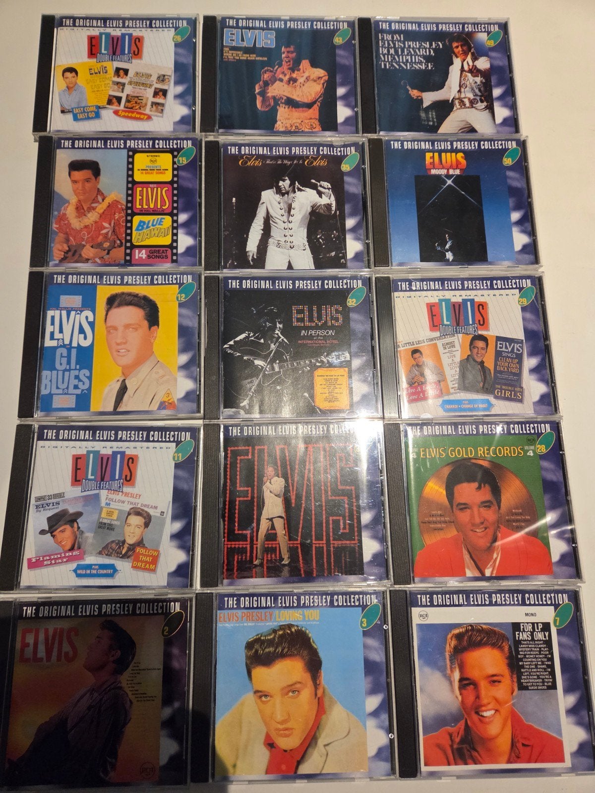 Elvis Presley cd's  ., Ophalen of Verzenden, Zo goed als nieuw, Poprock