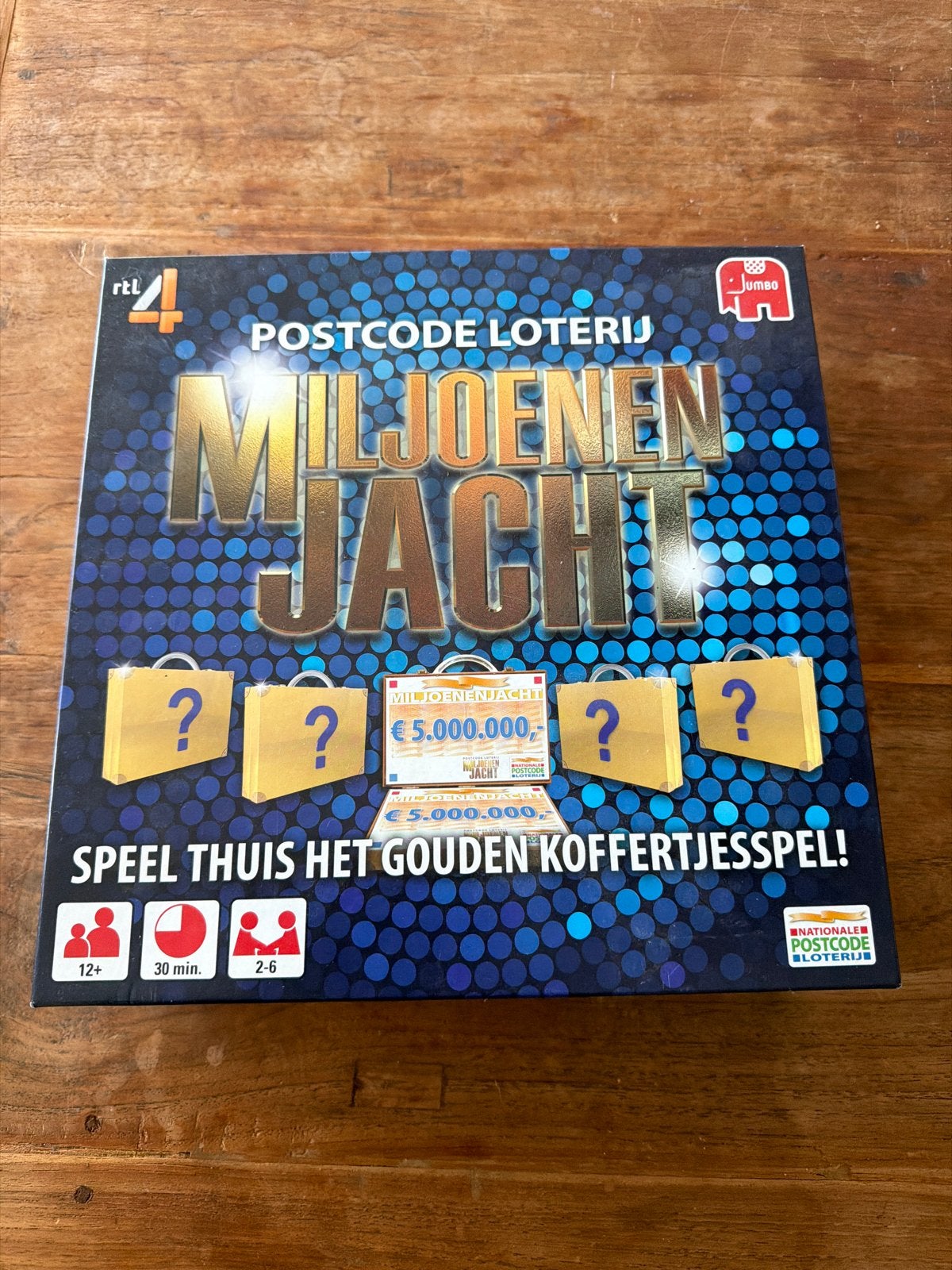 Postcode Loterij Miljoenenjacht Bordspel, Drie of vier spelers, Ophalen of Verzenden, Zo goed als nieuw