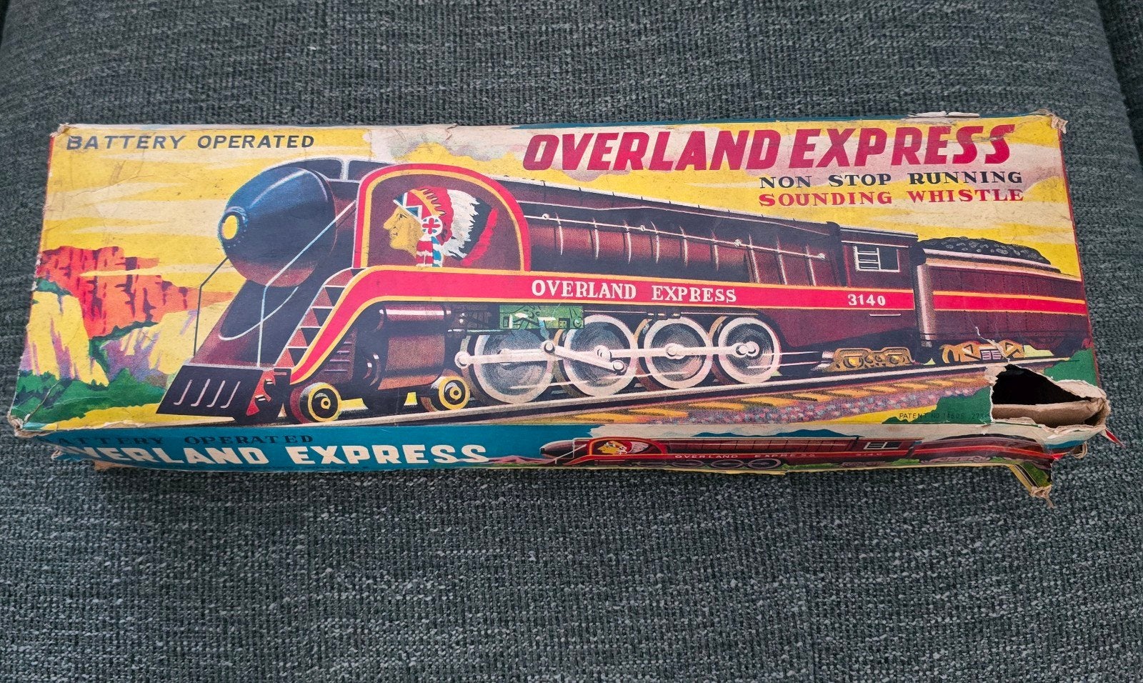 Te koop: Authentieke Blikken Speelgoedtrein, Ophalen of Verzenden