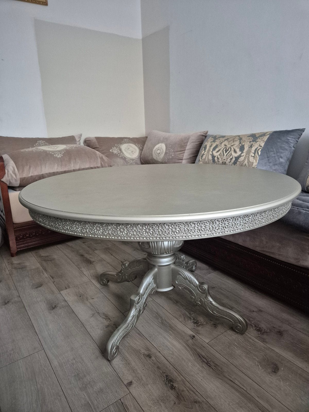 Set van 2 Marokkaanse/Arabische tafels - 120x68 cm, Huis en Inrichting, Ophalen of Verzenden, Rond, 50 tot 100 cm, 50 tot 100 cm