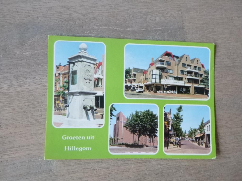 Hillegom, groeten uit, Verzenden, 1980 tot heden, Gelopen, Noord-Brabant