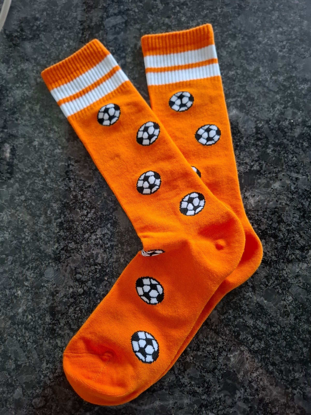 Oranje Voetbal Sokken - Nieuw, Kleding | Heren, Sokken en Kousen, Overige kleuren, Onbekend, Nieuw, Overige maten
