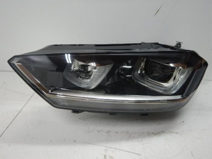 VW Golf Sportsvan Xenon LED Koplamp Links, Ophalen of Verzenden, Gebruikt