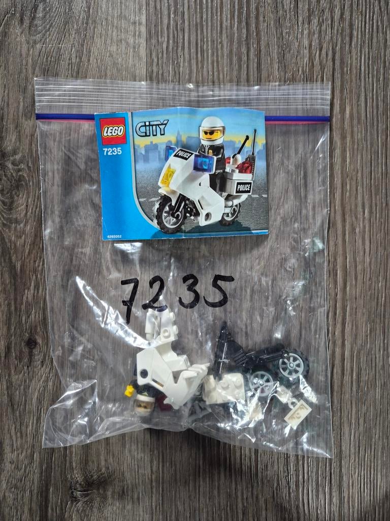 LEGO City Politie Motor 7235, Kinderen en Baby's, Speelgoed | Duplo en Lego, Lego, Compleet, Ophalen of Verzenden, Complete set