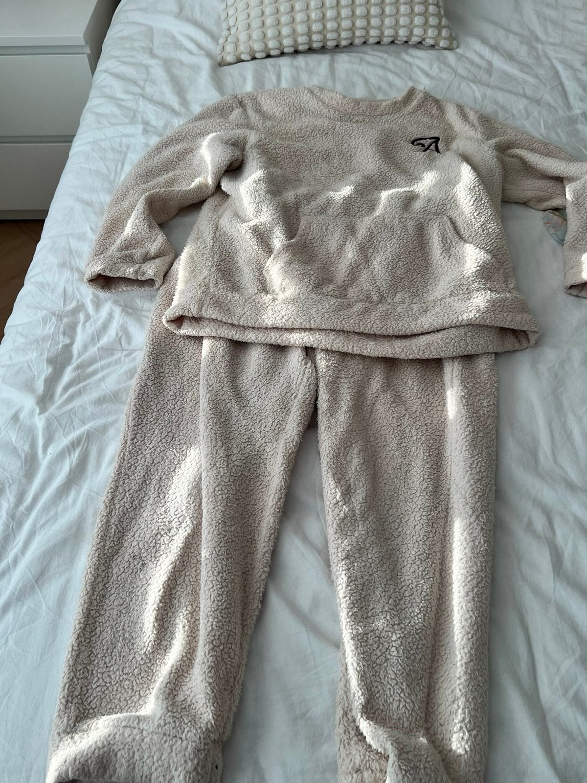 Comfortabele teddy fleece huispak, Kleding | Dames, Ophalen of Verzenden, Zo goed als nieuw, Maat 36 (S)