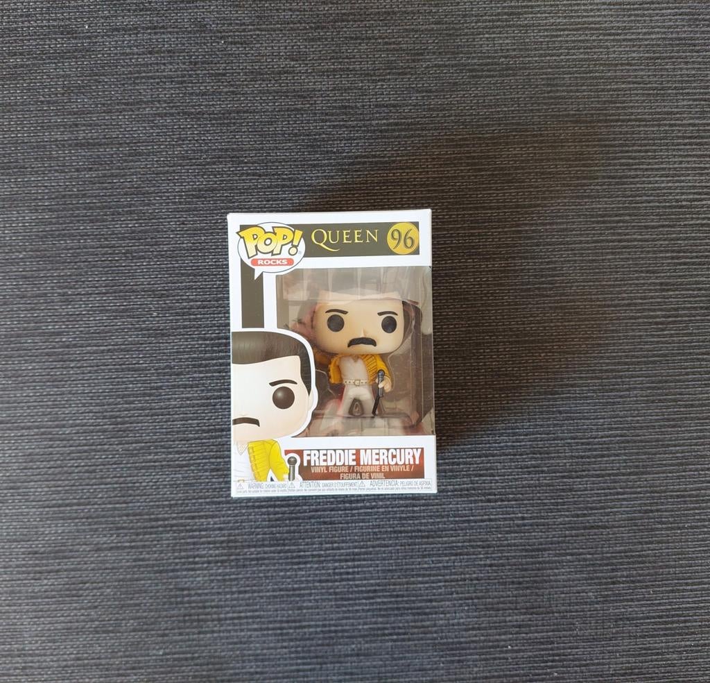 Funko Pop Freddie Mercury Queen 96, Ophalen of Verzenden, Zo goed als nieuw