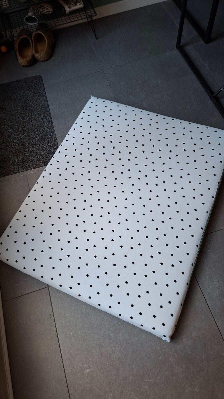 Speelmat kruipmat baby 100x82x6 cm dik met hoes, Ophalen, Zo goed als nieuw, Speelkleed