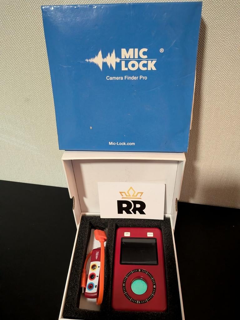 Mic Lock Camera Finder Pro - Camera Detector, Ophalen of Verzenden, Zo goed als nieuw