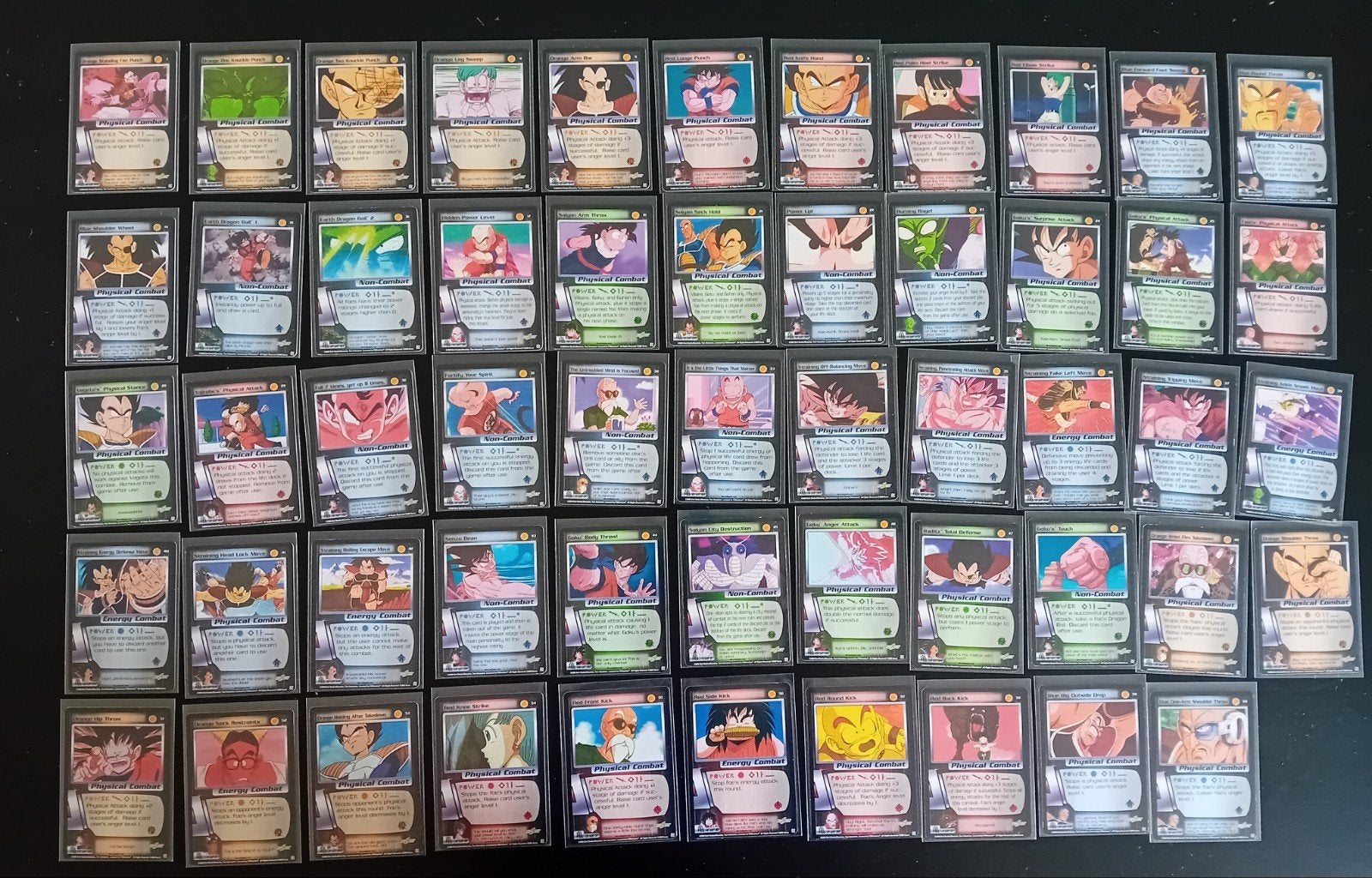 103 dragonball z kaarten saiyen saga, Ophalen of Verzenden, Zo goed als nieuw, Meerdere kaarten