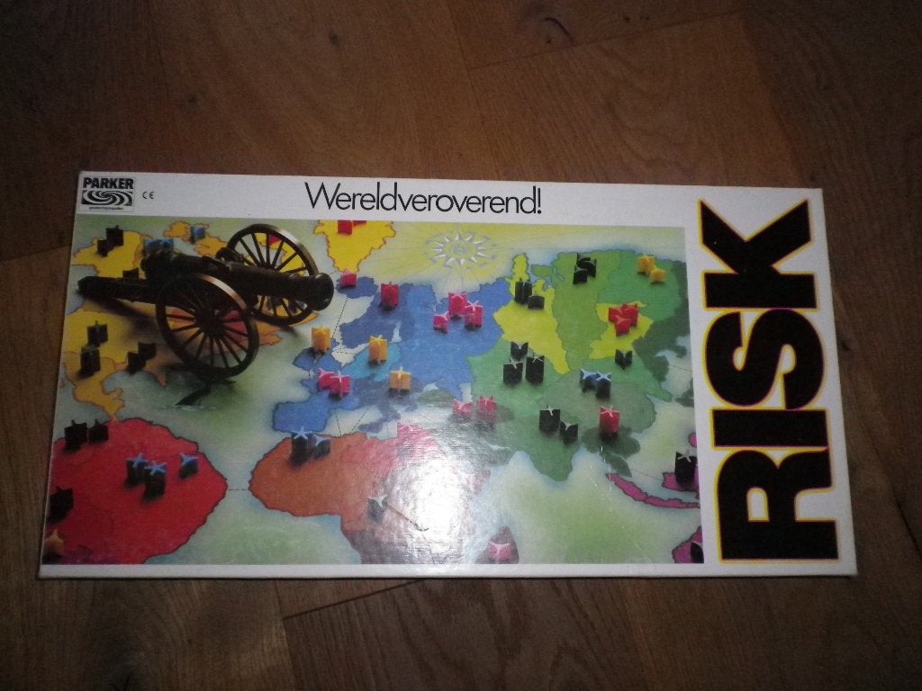 Risk oude witte doos, Ophalen, Gebruikt, Parker