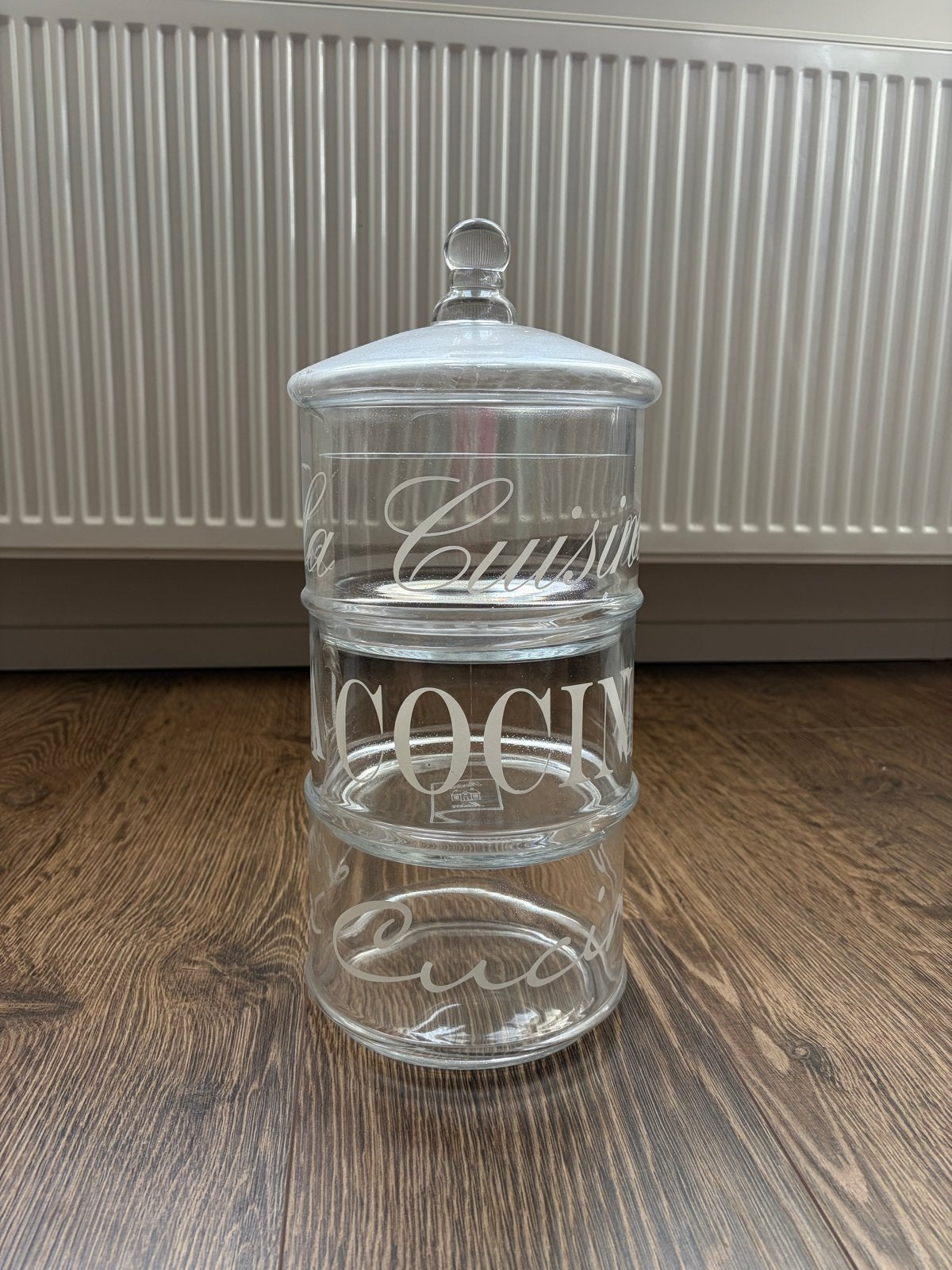 Glazen etageres Riviera Maison, Ophalen, Voorraadpot, Overige merken, Glas