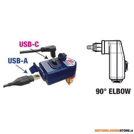 Tecmate Optimate OS-114 SAE Duo USB-oplader 3300 mA, N.v.t., Motoren, Kleding | Motorkleding, Ophalen of Verzenden, Nieuw met kaartje