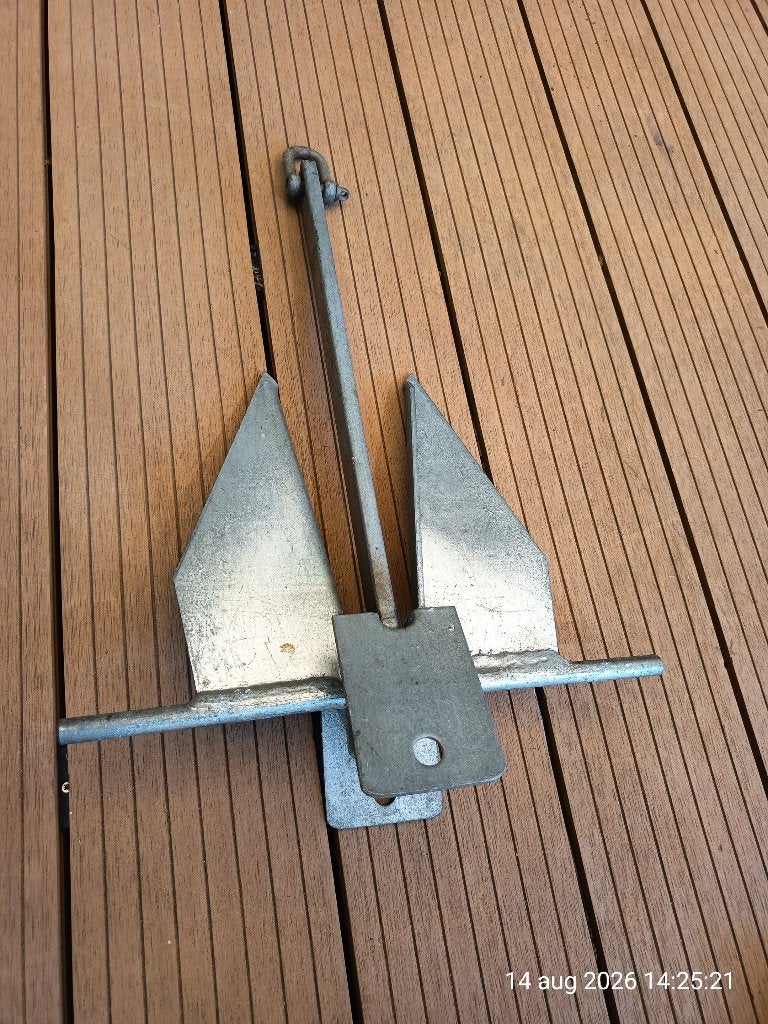 bootanker Danforth 4 kg, Watersport en Boten, Ophalen, Zo goed als nieuw, Overige typen