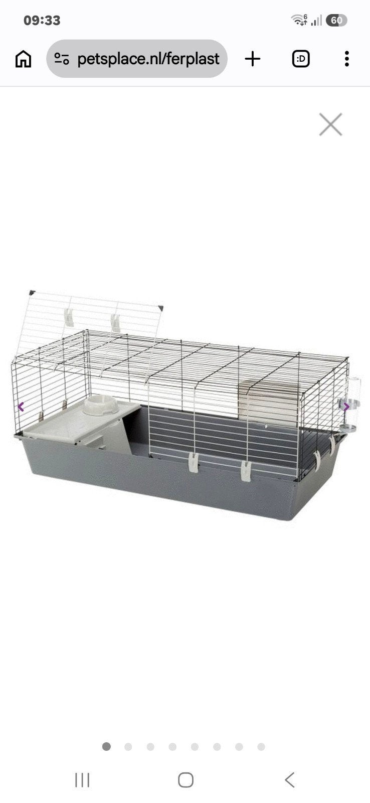 Konijnenhok binnen, Dieren en Toebehoren, Konijnen
