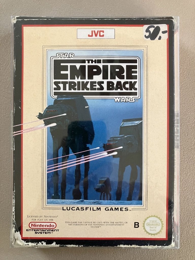 NES Star Wars: The Empire Strikes Back CIB, Avontuur en Actie, 1 speler, Ophalen of Verzenden, Zo goed als nieuw