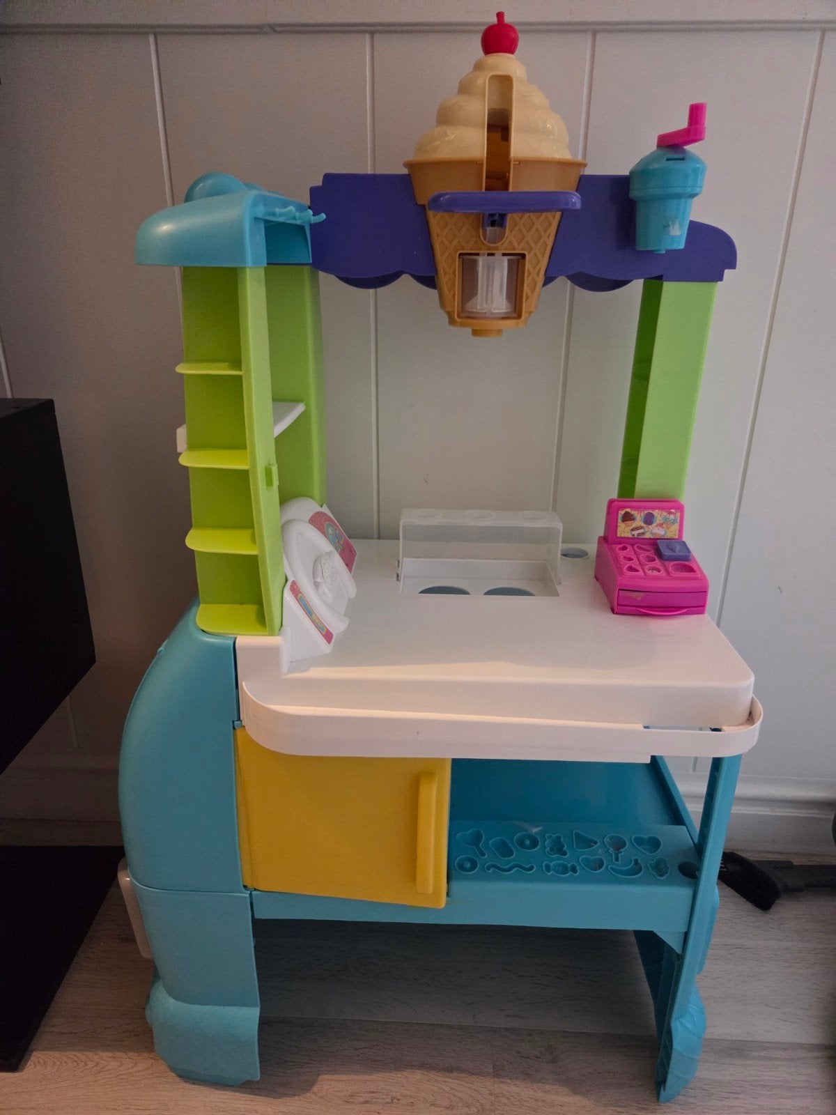 Play-Doh IJscowagen met geluid en accessoires, Ophalen, Zo goed als nieuw, Jongen of Meisje