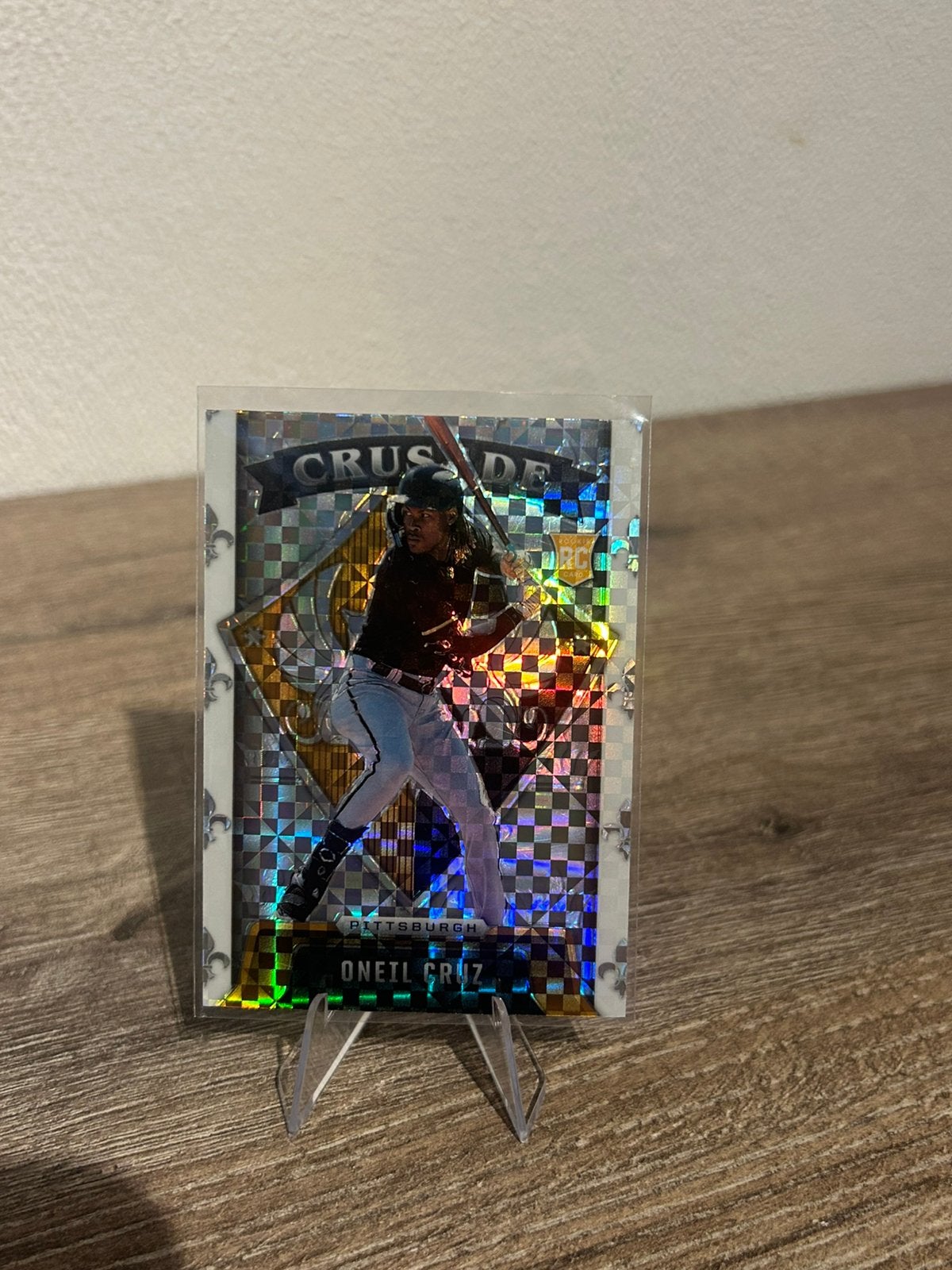 Oneil Cruz 2022 Panini Chronicles Crusade Baseball #3 Rookie, Ophalen of Verzenden, Zo goed als nieuw, Plaatje