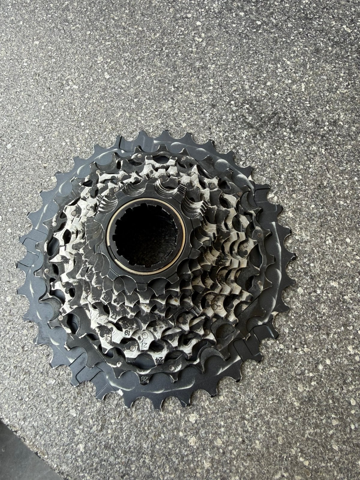 SRAM Force 12 speed cassette 10-33T zwart, Fietsen en Brommers, Gebruikt, Overige materialen, Ophalen of Verzenden, Derailleur of Ketting