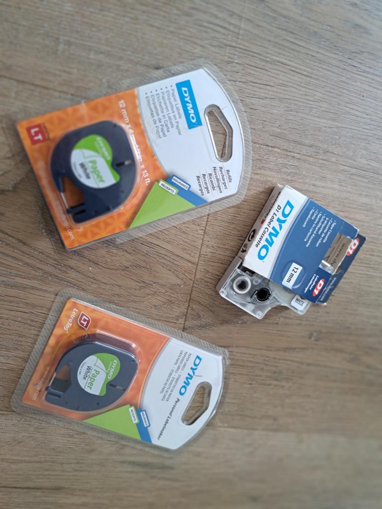 Dymo labelcassettes, Ophalen of Verzenden, Nieuw