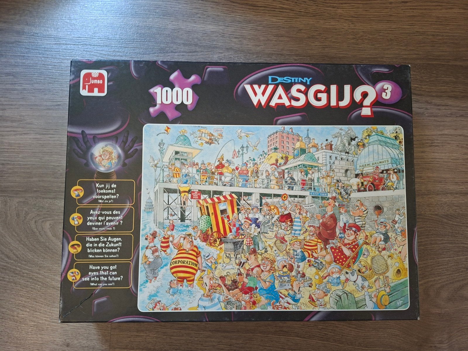 Wasgij Destiny 3: Sands of Time 1000 stukjes legpuzzel, Ophalen of Verzenden, 500 t/m 1500 stukjes, Gebruikt, Legpuzzel