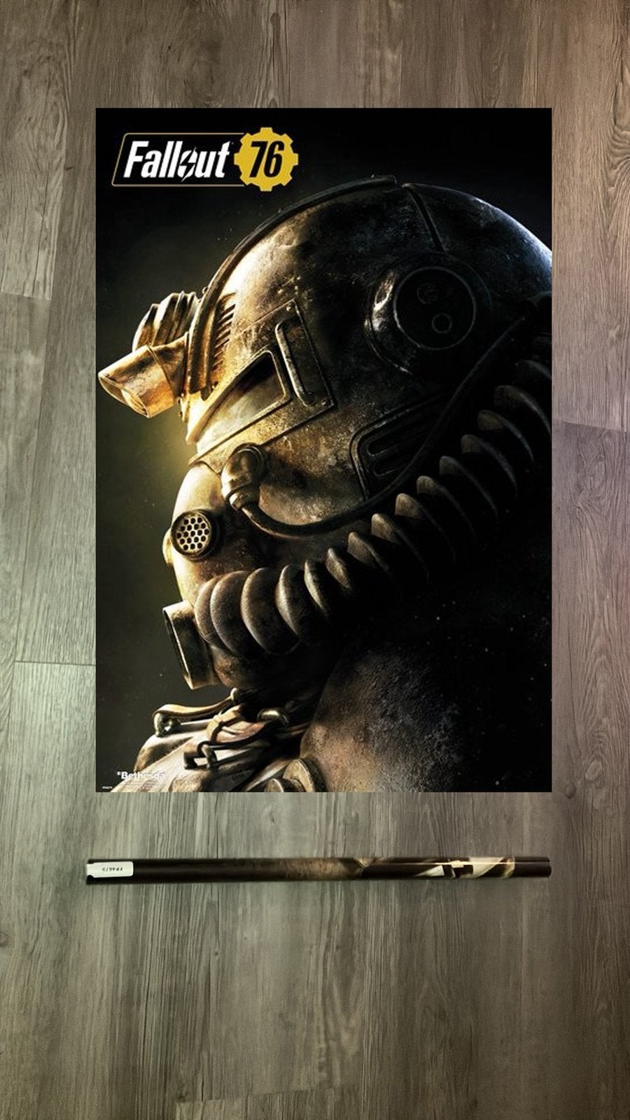Fallout 76 Helmet Power Armor Poster (Nieuw in verpakking), Ophalen of Verzenden, Zo goed als nieuw, Film en Tv