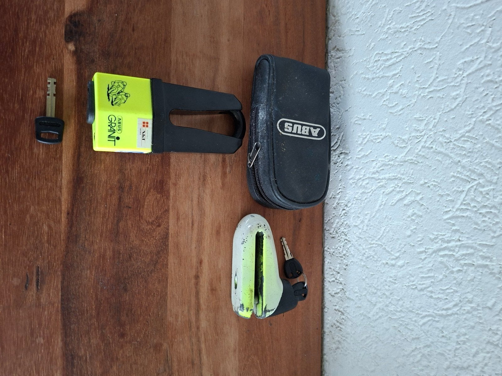 Abus granit remschijfslot , motorsloten, Ophalen of Verzenden