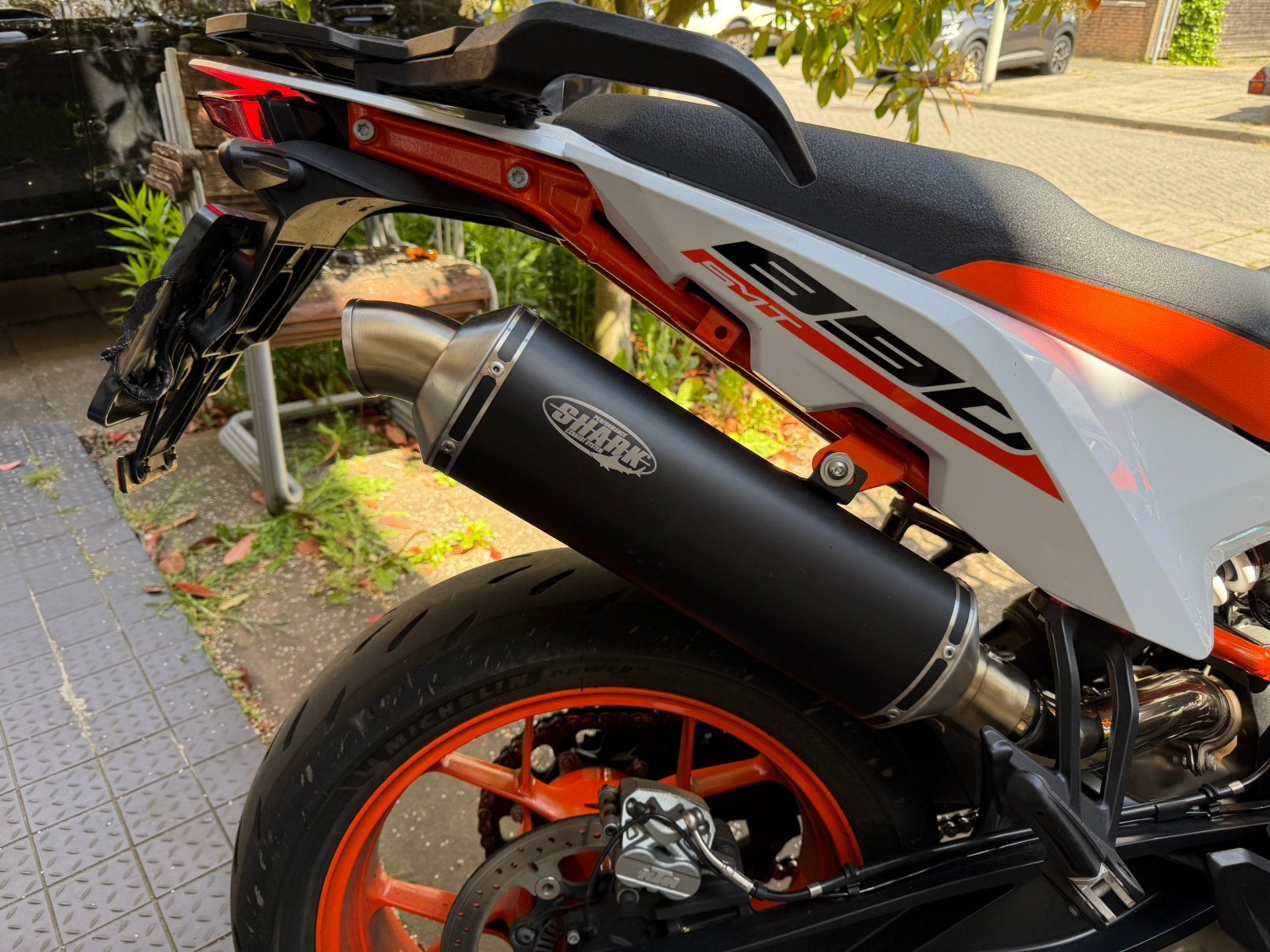 Shark einddemper KTM 790/890, Auto-onderdelen, Uitlaatsystemen, Ophalen, Gebruikt