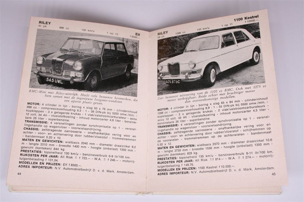 Auto\'s van ƒ7500-ƒ12000 [1968] — Alkenreeks Nr. 152, Boeken, Auto's | Boeken, Ophalen of Verzenden, Gelezen, Algemeen