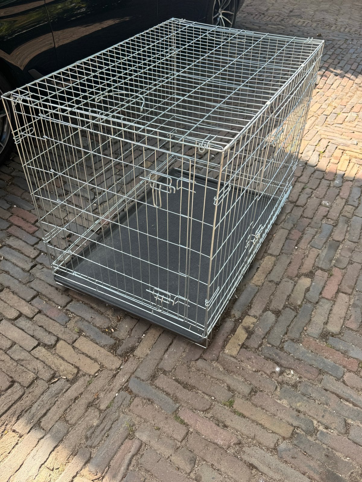 Grote hondenbench 70 x 105, Dieren en Toebehoren, Ophalen, Zo goed als nieuw