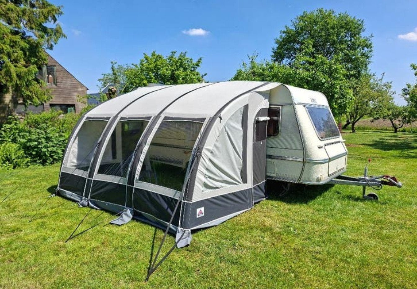 Dorema Magnum Air All Season 390 voortent zo goed als nieuw, Caravans en Kamperen, Voortenten en Luifels, Ophalen, Zo goed als nieuw