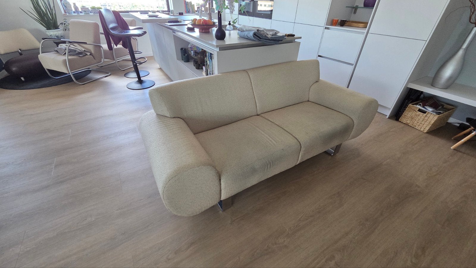Bank, gratis af te halen, Huis en Inrichting, Banken | Bankstellen, Ophalen, Gebruikt, 150 tot 200 cm, 75 tot 100 cm