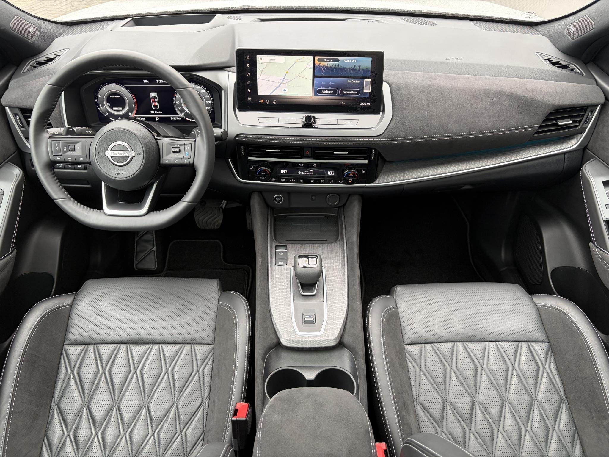 Nissan Qashqai 1.3 MHEV Xtronic Tekna Plus / Fabrieksgaranti, Auto's, Dealer onderhouden, Automatische klimaatregeling, Euro 6