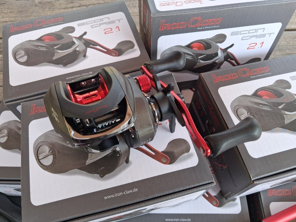 (Iron Claw) Combo Baitcaster set....Hengel+Reel, Watersport en Boten, Hengelsport | Roofvissen, Ophalen of Verzenden, Complete set