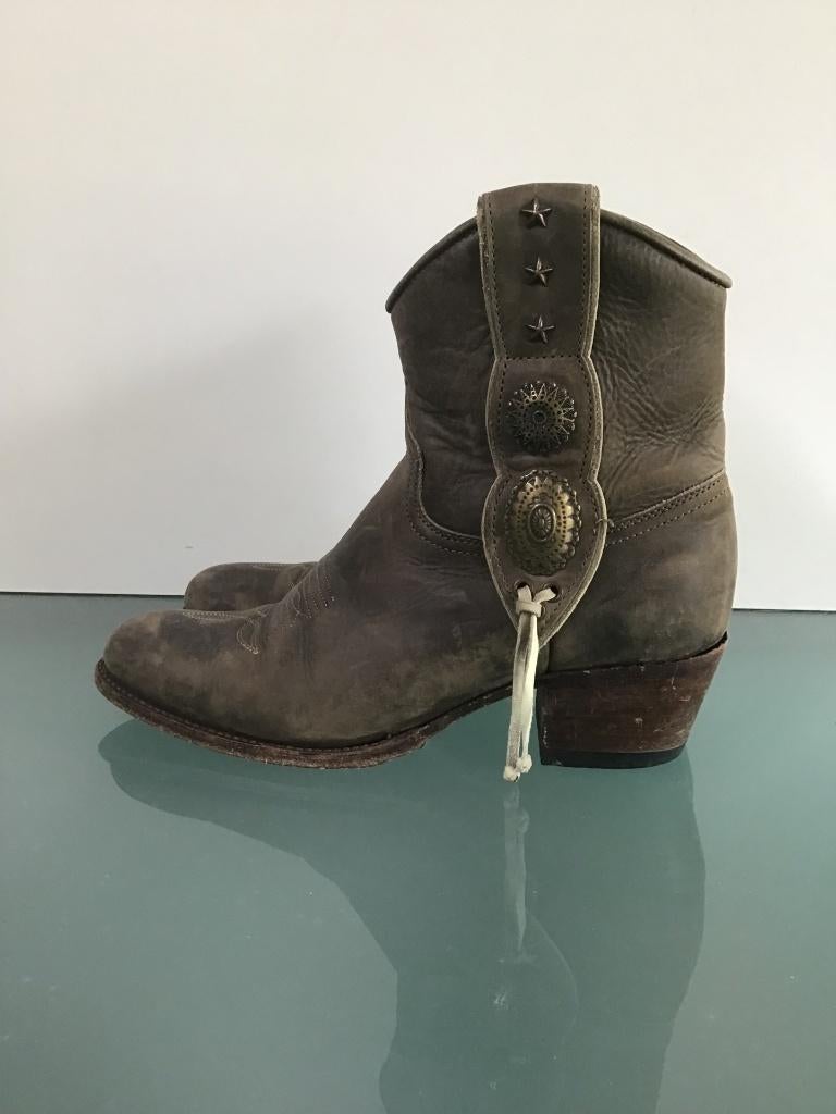 Sendra boots 37 bruin | Boho | Gratis verzenden, Kleding | Dames, Schoenen, Zo goed als nieuw, Lage of Enkellaarzen, Bruin, Verzenden